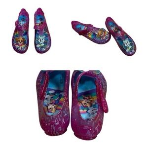 Paw Patrol Pink Glitter Casual Jelly Slip on Shoe Toddler
Girls Size 12